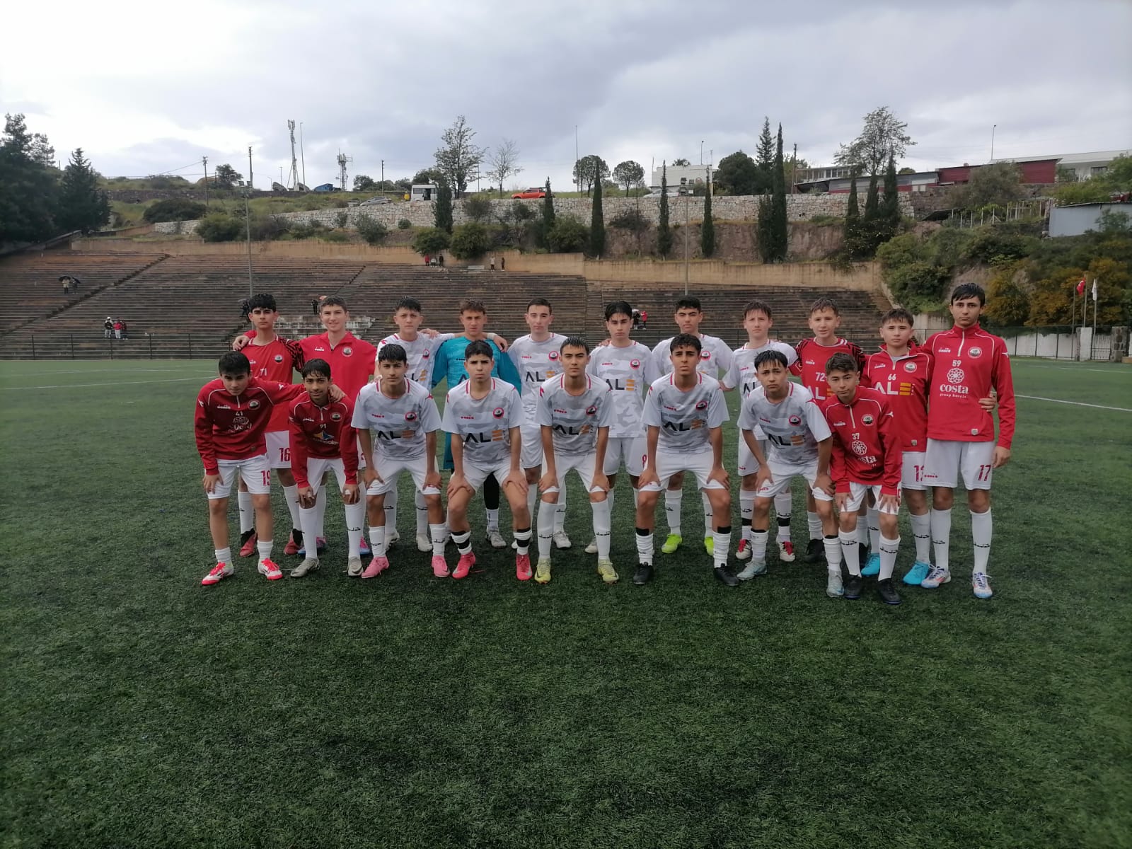 ALE BODRUM BİRLİKSPOR TAKIMIMIZ U-15 TÜRKİYE ŞAMPİYONASI 1. KADEME İÇİN DENİZLİ'DE