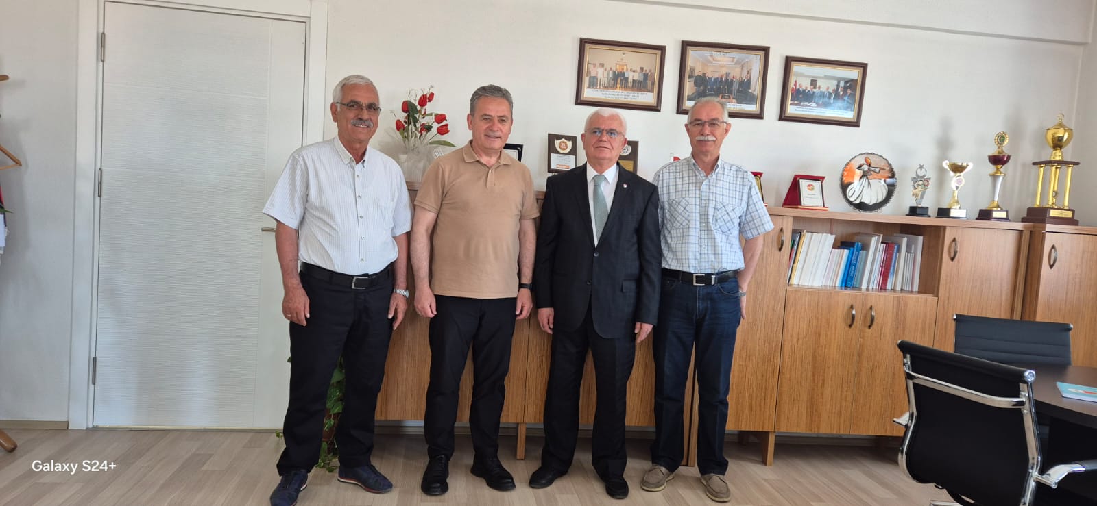 TASKK DIŞ İLİŞKİLER SEKRETERİ ve BURDUR ASKF BAŞKANI MEHMET ŞİMŞEK  FEREDASYONUMUZU ZİYARET ETTİ