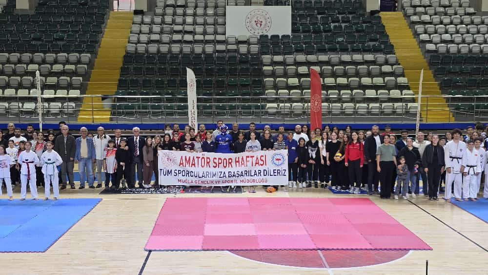 AMATÖR SPOR HAFTASI  ETKİNLİKLERİ AÇILIŞ TÖRENİ YAPILDI
